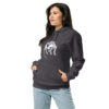 Skeleton Possum Raglan Hoodie - Image 3