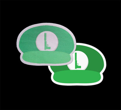 Green Hat Assassin Patch & Sticker Bundle