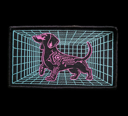 Cyber Dachshund Patch